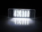 Preview: Upgrade LED Kennzeichenbeleuchtung für Peugeot 106 / 207 / 207 CC / 307 / 308 / 406 Coupe / 406 / Citroen kaltweiß